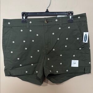Old Navy Green Cargo Shorts